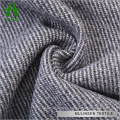 Mulinsen Textile New Item Polyester Wool Knitted Twill Melange Fabric